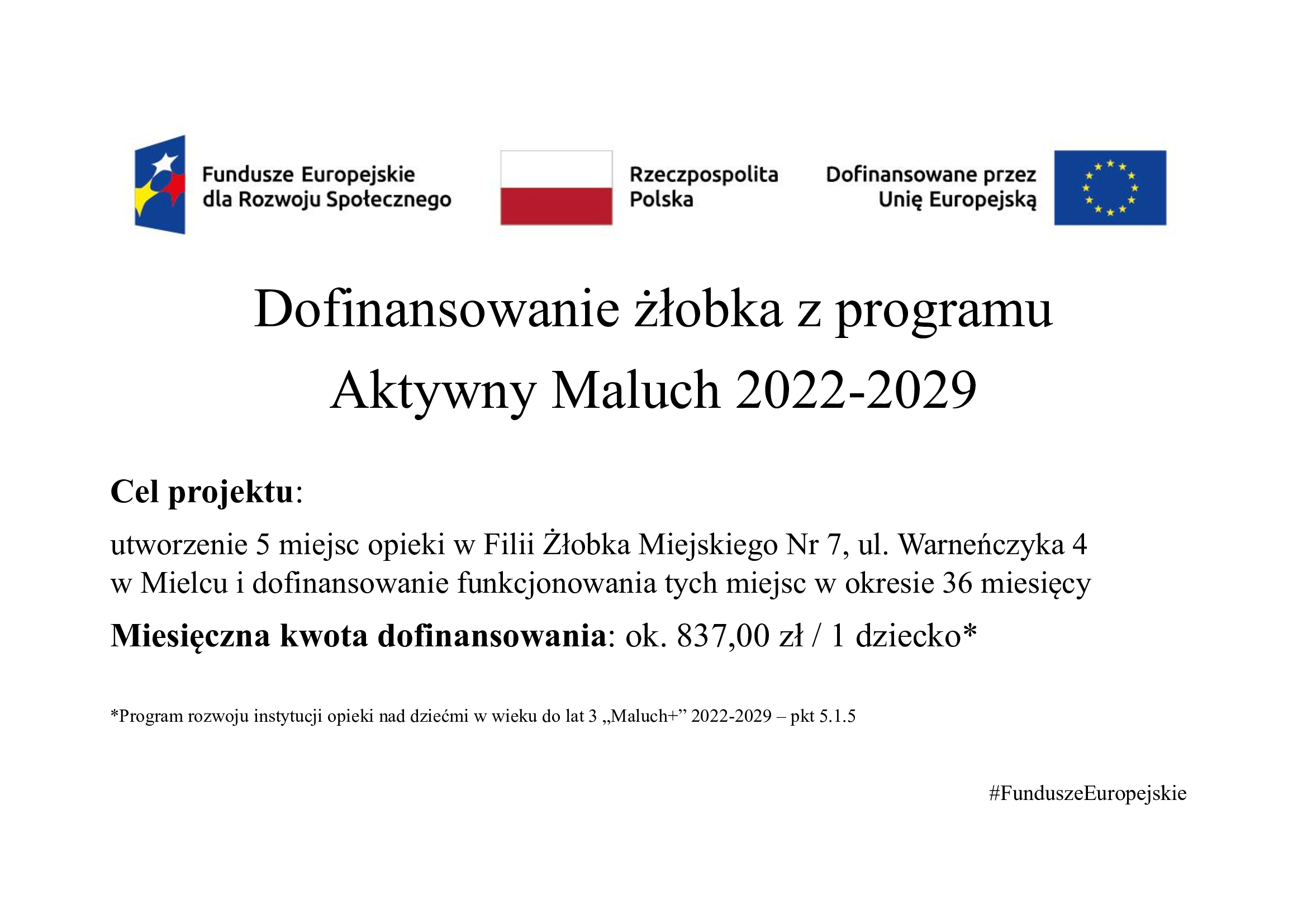 Tablica z adresem F7 maluch 2022 2029