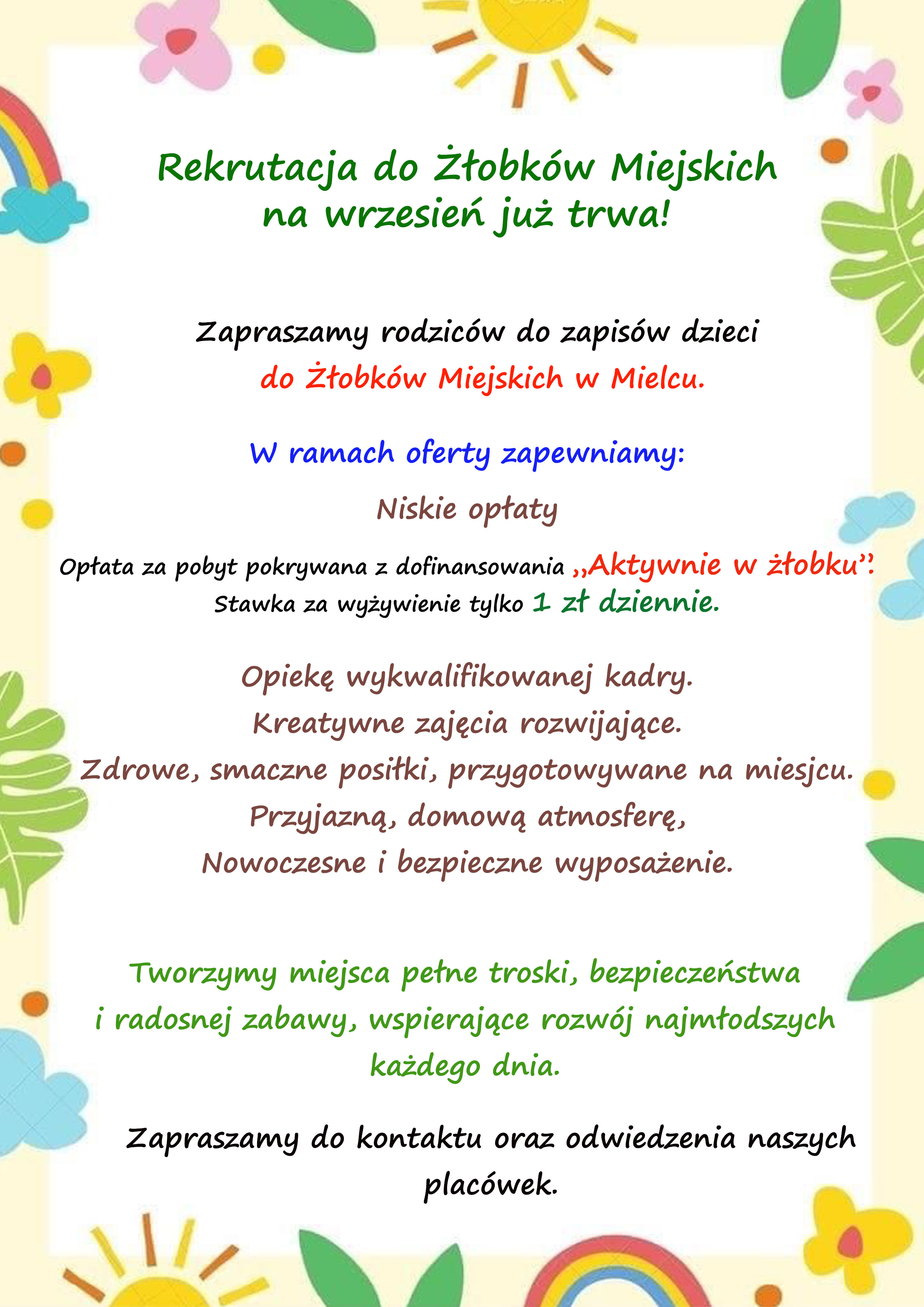 plakat rekrutacja